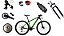 Bicicleta Aro 29 Ksw 12vel 1 X 12 Trava De Guidão K7 11/50 - Imagem 5