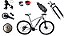 Bicicleta Aro 29 Ksw 12vel 1 X 12 Trava De Guidão K7 11/50 - Imagem 7