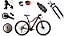 Bicicleta Aro 29 Ksw 12vel 1 X 12 Trava De Guidão K7 11/50 - Imagem 6