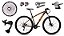 Bicicleta 29 Ksw 1x9v Alivio Trava Freio Hidráulico K7 11/40 - Imagem 4