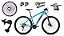 Bicicleta 29 Ksw 1x9v Alivio Trava Freio Hidráulico K7 11/40 - Imagem 1
