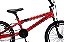 Bicicleta aro 20 alumínio  Deeper Bmx style Vermelho - Imagem 3