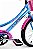 Bicicleta Feminina Aro 20 Rosa-azul Isabely - Imagem 2