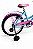 Bicicleta Feminina Aro 20 Rosa-azul Isabely - Imagem 4