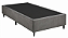 Cama Box Moraes Brasil Sued Cinza - Imagem 1