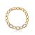 Pulseira cravejada banho ouro 18k - Imagem 1