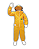 MACACÃO APICULTOR ARLIVRE AMARELO TAM - XXG - Imagem 6