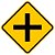 Placa cruzamento de vias A-6 - Imagem 1