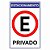 Placa estacionamento privado - Imagem 1