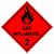 Placa gás inflamável 2 - Imagem 1