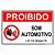 Placa proibido som automotivo - Imagem 1