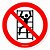 Adesivo de segurança proibido escalar (10 un.) - Imagem 1