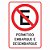 Placa proibido estacionar permitido embarque e desembarque - Imagem 1