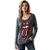 Blusa NR Manga Longa Rolling Stones Strass - Imagem 2