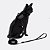Peitoral com Guia FreeFaro para Gatos Flat Shadow M - Imagem 1