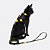 Peitoral com Guia FreeFaro para Gatos Batman M - Imagem 1