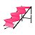 Escada e Rampa One Pet Rosa Tubline Único - Imagem 1
