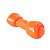 Brinquedo Osso Flexi Bone Laranja Odontopet Até 7 kg - Imagem 1