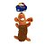 Brinquedo de Pelúcia para Cães Cachorro Felpudo The Pets Brasil The Pets - Imagem 1