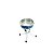 Comedouro Único Antiformiga NF Pet Azul 600 ml - Imagem 1