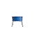 Comedouro Aramado Simples NF Pet Azul 600 ml - Imagem 1