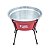 Comedouro Aramado Simples NF Pet Vermelho 1,5 L - Imagem 1
