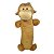 Pelúcia Monkey Fleece Jambo Bege G - Imagem 1
