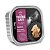 Ração Úmida Three Cats Patê Adultos Peixe Branco, Frango e Carne 90 g - Imagem 1