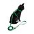 Peitoral com Guia para Gatos Harry Potter Sonserina FreeFaro M - Imagem 1