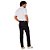 CALÇA SLIM PRETA LISA 10888 - Imagem 7