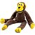 Brinquedo Macaco Pet 40Cm Único - Imagem 1