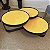 MESA 3 TAMPOS CINZA OU AMARELO - Imagem 3