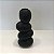 VASO ORGANICO FORMAS EGG PRETO - Imagem 1