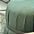 PUFF ANKA - LINHO VERDE COM DETALHE EM METAL CHAMPANHE . - Imagem 2