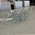 CENTRO DE MESA EM MURANO TRANSPARENTE - Imagem 1