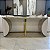 APARADOR CONSOLE IZZY OFF WHITE COM DOURADO 1,80M - Imagem 1