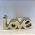 ESCULTURA LOVE DOURADO - Imagem 1