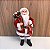 BONECO NATAL PAPAI NOEL COM CASACO TEXTURIZADO VERMELHO 46CM - Imagem 1