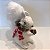 BONECO ESQUILO BRANCO COM DETALHES - Imagem 1