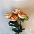 BUQUE DE MINI FLOR ROSAS - LARANJA - Imagem 4