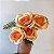 BUQUE DE MINI FLOR ROSAS - LARANJA - Imagem 2