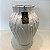 Vaso Branco Fosco com Nervuras G 37x20cm e M32x20cm - Imagem 3