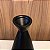 GARRAFA 1 DECOR  PRETO FOSCO - GRANDE - Imagem 4