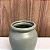 VASO URNA CERAMICA VERDE -  MEDIO. - Imagem 4