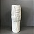 VASO DECORATIVO CERAMICA BRANCO 40X23X14CM - Imagem 2