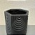 VASO DECOR CERÂMICA PRETO PEQUENO - Imagem 4