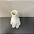 VASO DECORATIVO CERAMICA 3D BRANCO - Imagem 2