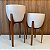 CACHEPOT COM SUPORTE OFF WHITE EM MADEIRA GRANDE 61X30CM - Imagem 5