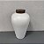 Vaso Garrafa Verona de Ceramica com Tampa em Madeira Pequeno 41x23cm - Imagem 1