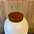 VASO GARRAFA VERONA DE CERAMICA COM TAMPA EM MADEIRA GRANDE 51X23CM - Imagem 6